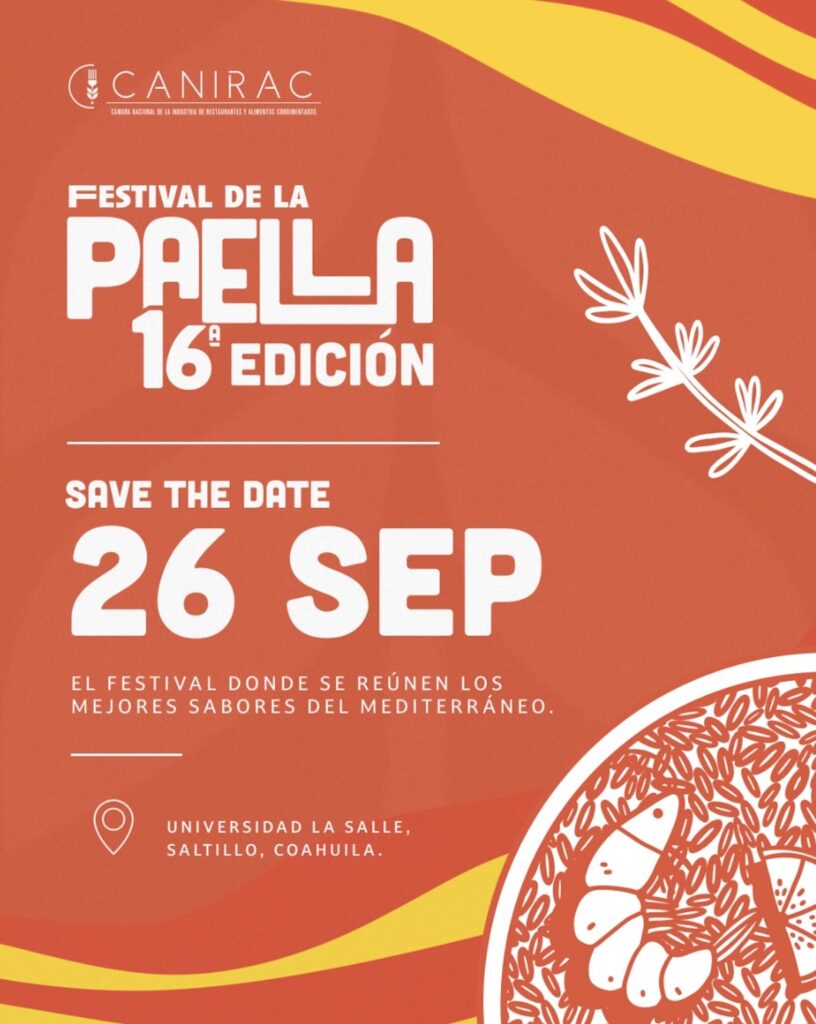 ¿Cuándo será el Festival de la Paella 2026 en Saltillo? Aquí los detalles