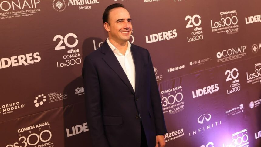 Manolo Jiménez entre los líderes más influyentes de México