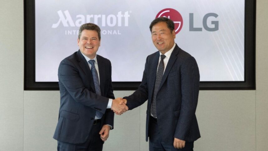 Marriott y LG anuncian alianza para hoteles inteligentes