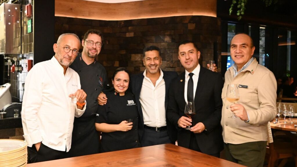 Chapulín recibió en Monterrey a Michel Portos, chef con estrella Michelin