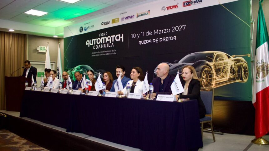 Automatch 2027: Coahuila reunirá a la industria automotriz en marzo