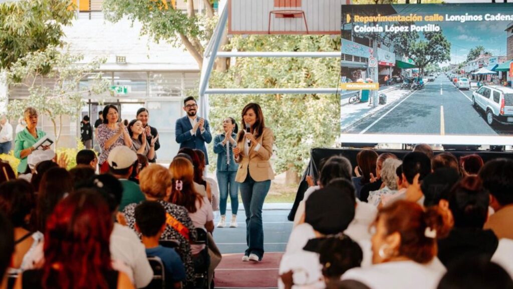 Vero Delgadillo anuncia nuevas obras en Guadalajara: calles, parques y espacios deportivos