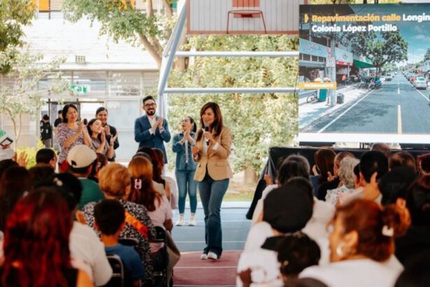 Vero Delgadillo anuncia nuevas obras en Guadalajara: calles, parques y espacios deportivos