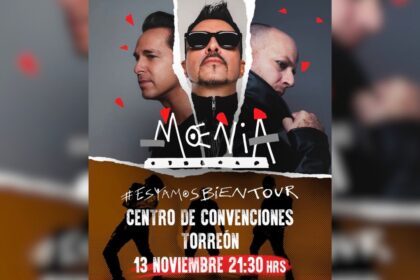 Concierto de Moenia en Torreón: ¿Cuándo y dónde es?