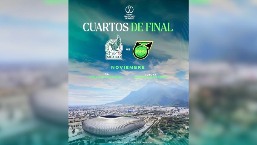 México jugará contra Jamaica en el Estadio BBVA