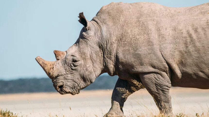 Zoológico de Guadalajara recibe 4 rinocerontes blancos desde Europa