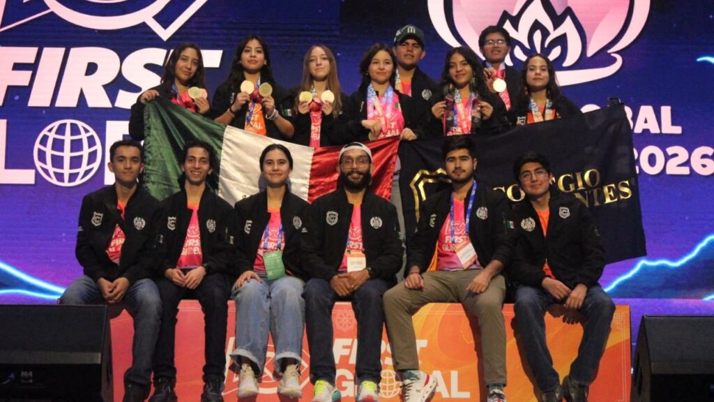 Colegio Cervantes de Torreón gana el Albert Einstein Award en el FIRST Global Challenge 2026