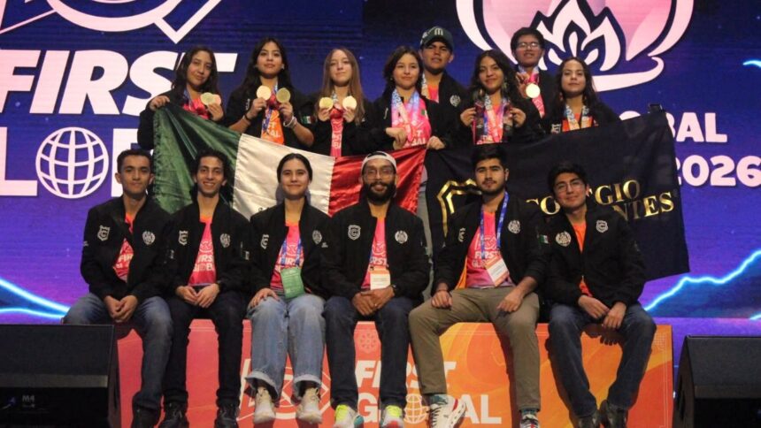 Colegio Cervantes de Torreón gana el Albert Einstein Award en el FIRST Global Challenge 2026