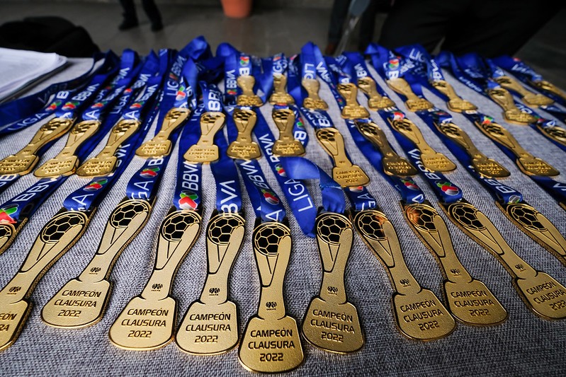 Medallas Atlas campeón Clausura 2022