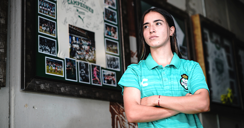 La futbolista de Santos Laguna, Daniela Delgado, es una de las nuevas joyas del futbol femenil de la Liga MX y de la Selección Nacional