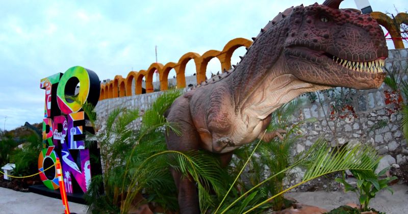 Vuelve exposición de dinosaurios en Torreón