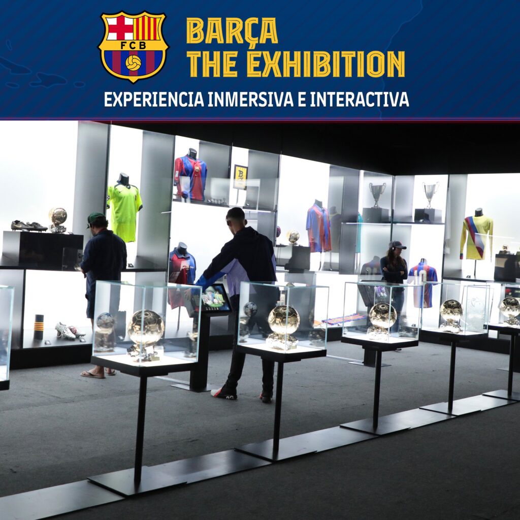 La exposición ‘Barça The Exhibition’ llega Guadalajara