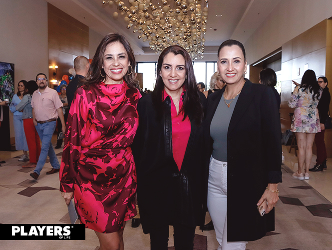 Lu Rosas, Araceli Valdez y Adriana Valdez.