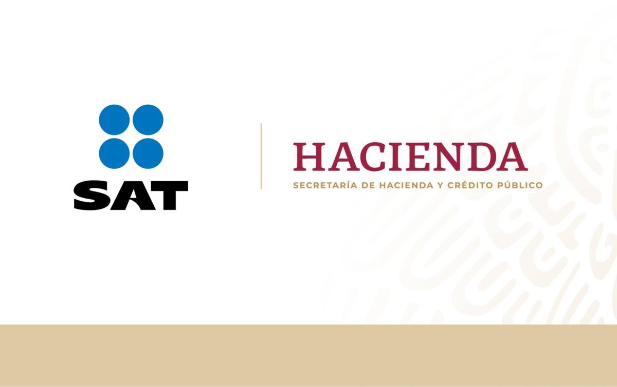 Logo del SAT y de Hacienda