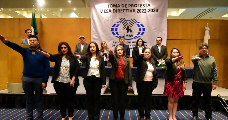 Secretaría de Turismo toma protesta de nueva dirigencia de AMAV Coahuila