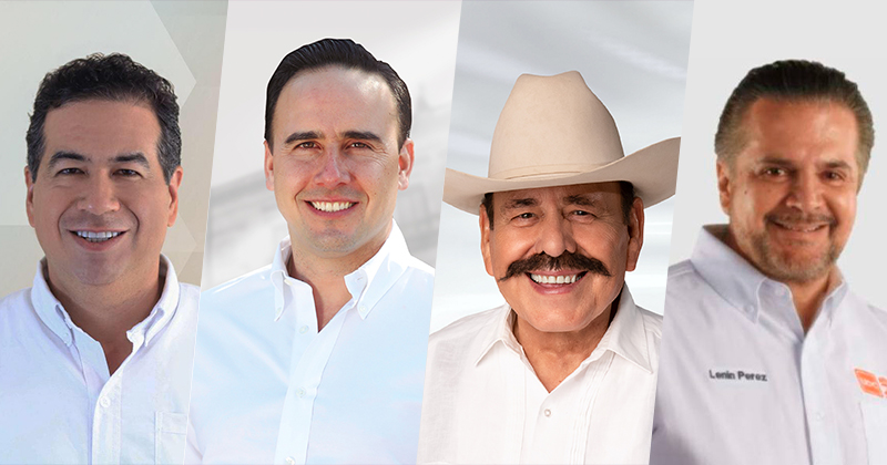 candidatos al gobierno de Coahuila