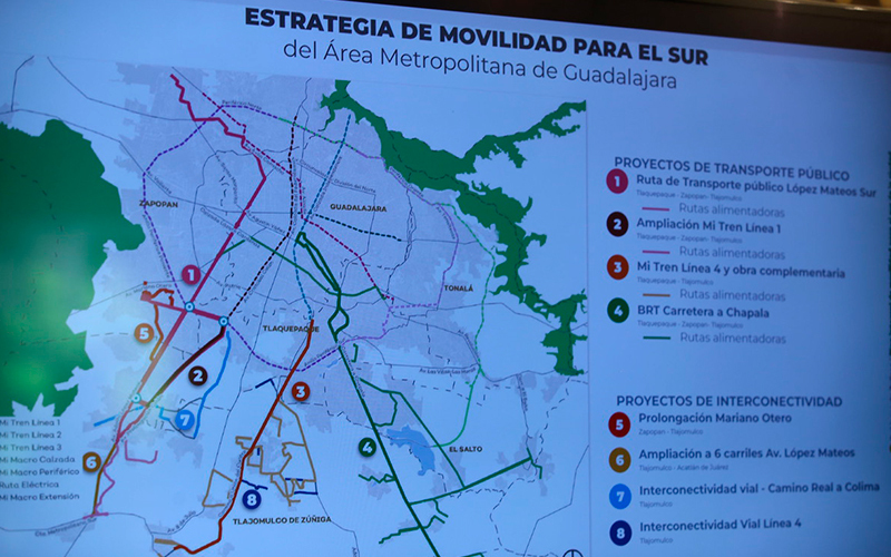 Línea 1 Del Tren Ligero Crecerá 8 Km Desde Périférico Sur