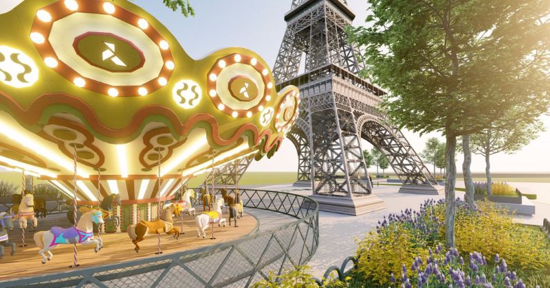 ¡Empresario Maurice Collier comparte como podría lucir la Plaza de la Torre Eiffel de Gómez Palacio!