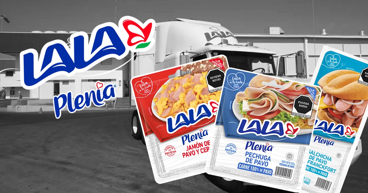 Grupo LALA obtiene el distintivo “Sabor del año” para su portafolio de carnes frías “Lala Plenia”.