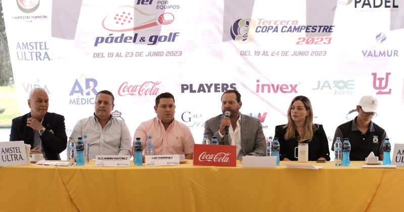 Anuncian primera Copa por Equipos de Pádel y Golf en Club Campestre Torreón ¡Conoce todos los detalles de este encuentro!