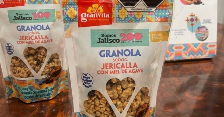 Granola Granvita edición bicentenario Jalisco