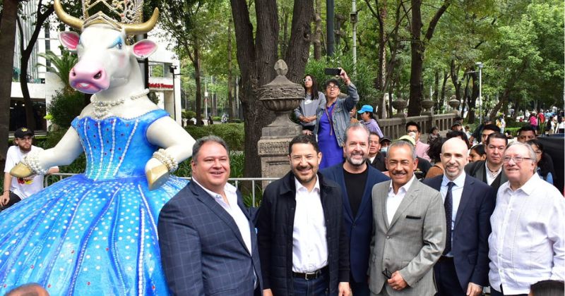 CowParade Lala 2023 lleva su icónica exposición urbana a la Ciudad de México