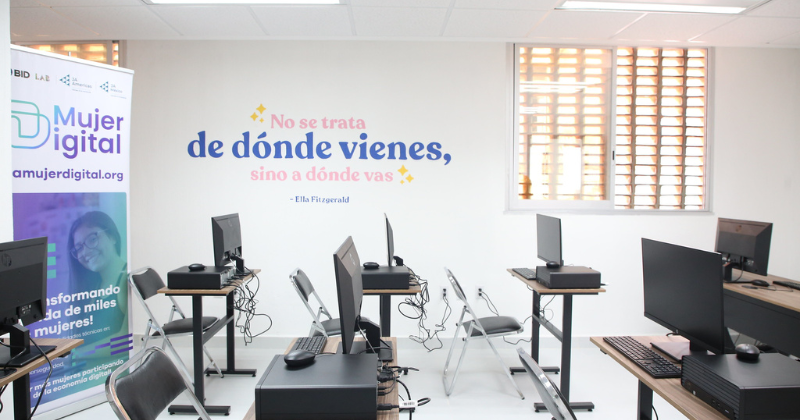 Instalaciones del Centro de Emprendimiento para Mujeres Guadalajara