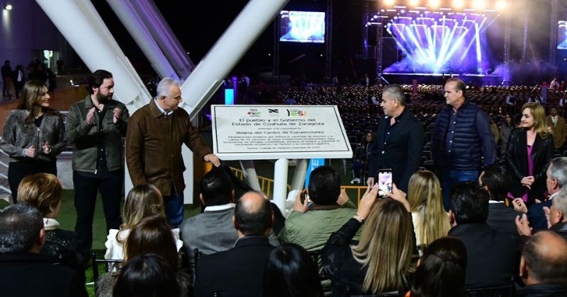 Inauguran la Velaria del Centro de Convenciones de Torreón