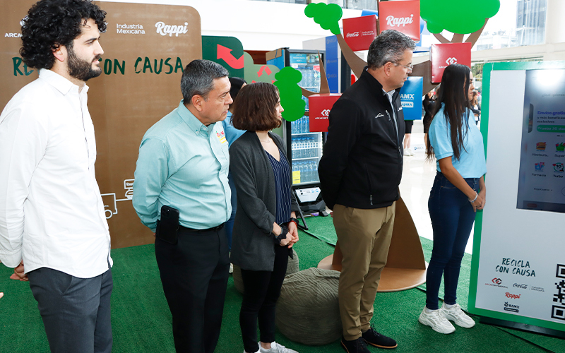 Campaña de reciclaje de Arca Continental y Rappi