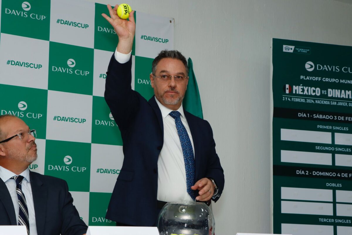 Hacienda Club San Javier realizó el sorteo de juegos y confirmó los horarios para Copa Davis 2024 en Guadalajara