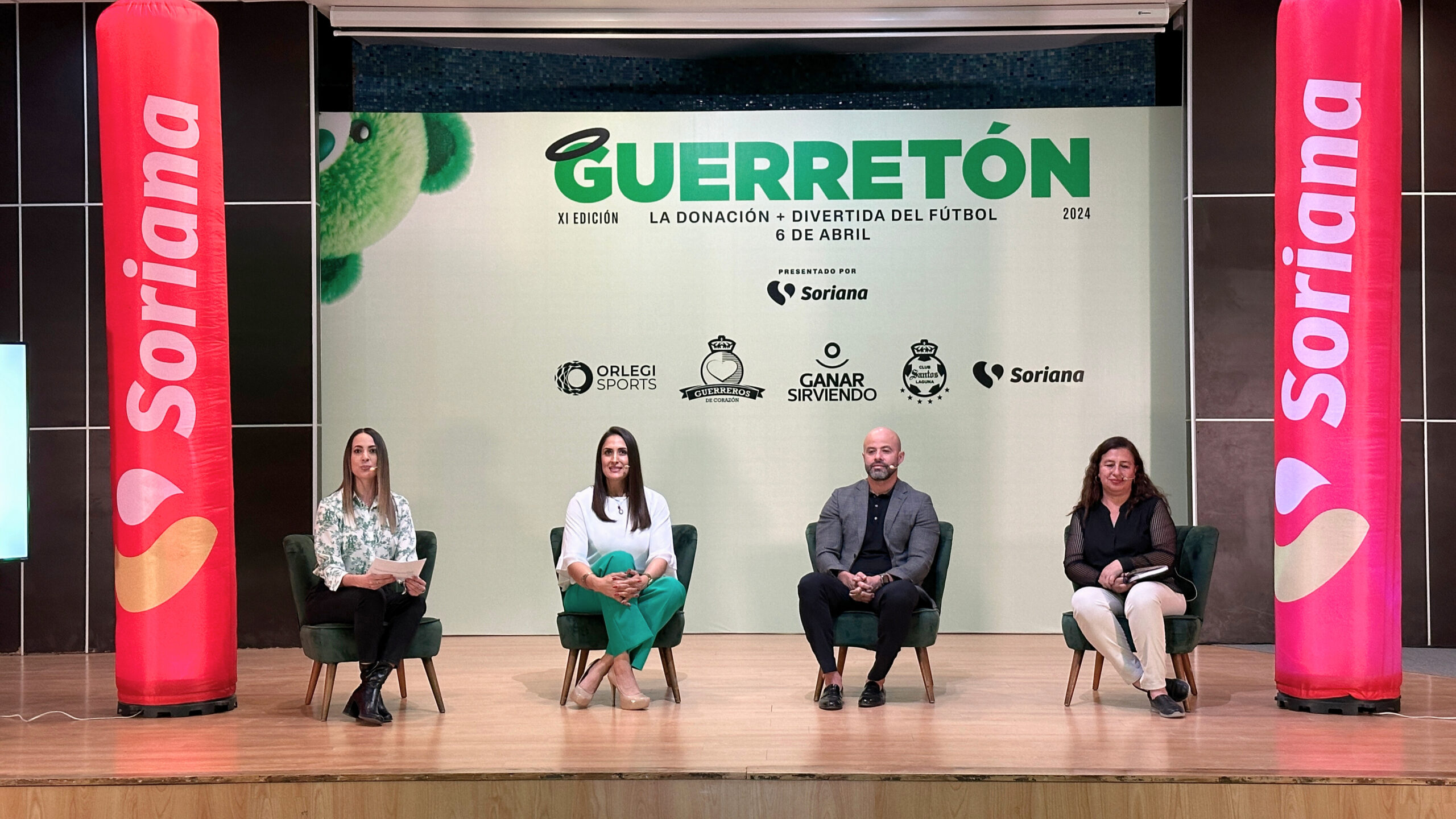 Se llevó a cabo la presentación de la onceava edición de Guerretón, la donación más divertida del futbol.