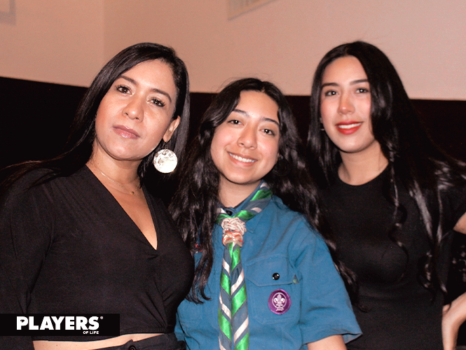 Nancy Rodríguez, Camila Ortiz y Luna Ortiz.