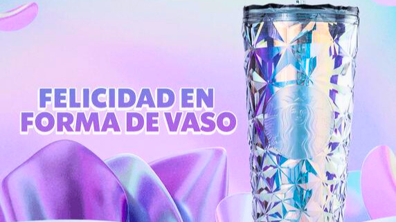 Se anunció el lanzamiento exclusivo del nuevo vaso Cold Cup Prism de Starbucks, el cual tendrá una disponibilidad limitada en México.
