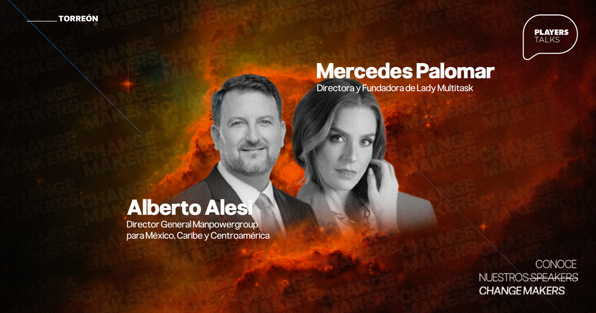 Mercedes Palomar y Alberto Alesi, son los perfiles que participarán como speakers de PLAYERS Talks 2024, bajo el concepto de Change Makers.