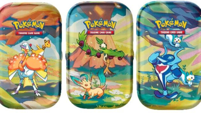 Prepárate para enamorarte de las nuevas mini latas metálicas Pokémon TCG Vibrant Paldea.