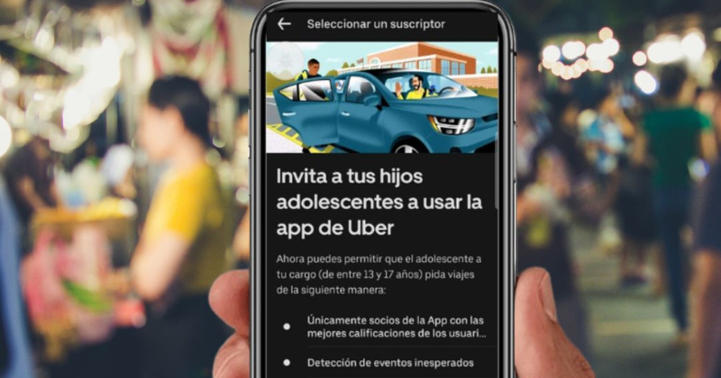 Así funciona Uber Teens para viajes de menores de edad en Guadalajara