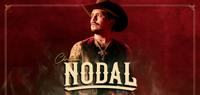 Christian Nodal es uno de los conciertos estelares de mayo 2024 en Guadalajara