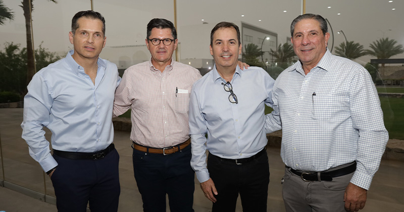 Gerardo Murra, Ricardo Rebollo, Fernando Carzo y Fernando Juan Marcos.
