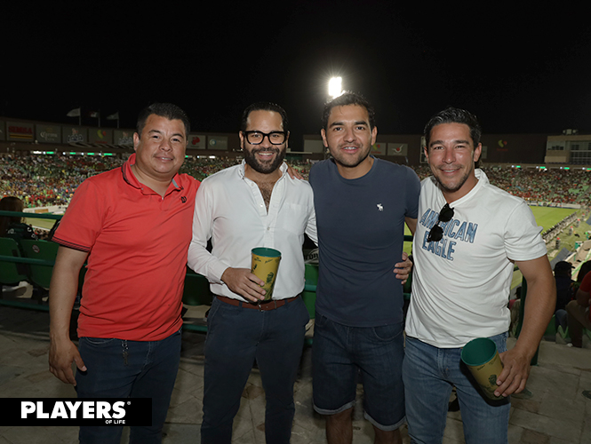 Humberto Madrid, Lisandro Orozco, Karim Sánchez y Héctor Ruelas.