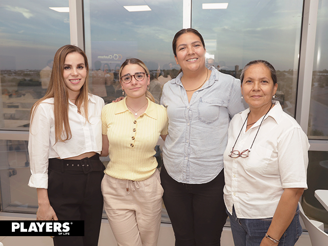 Mariana Torres, Melanie Sánchez, Ana Ramírez y Magda Ramírez.