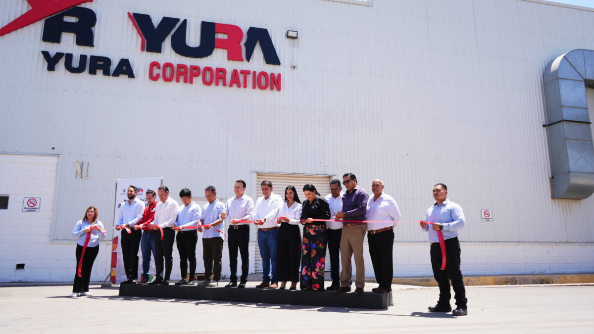 Este 14 de mayo, se realizó la inauguración oficial de la nueva planta de Yura Corporation en Lerdo, Durango.