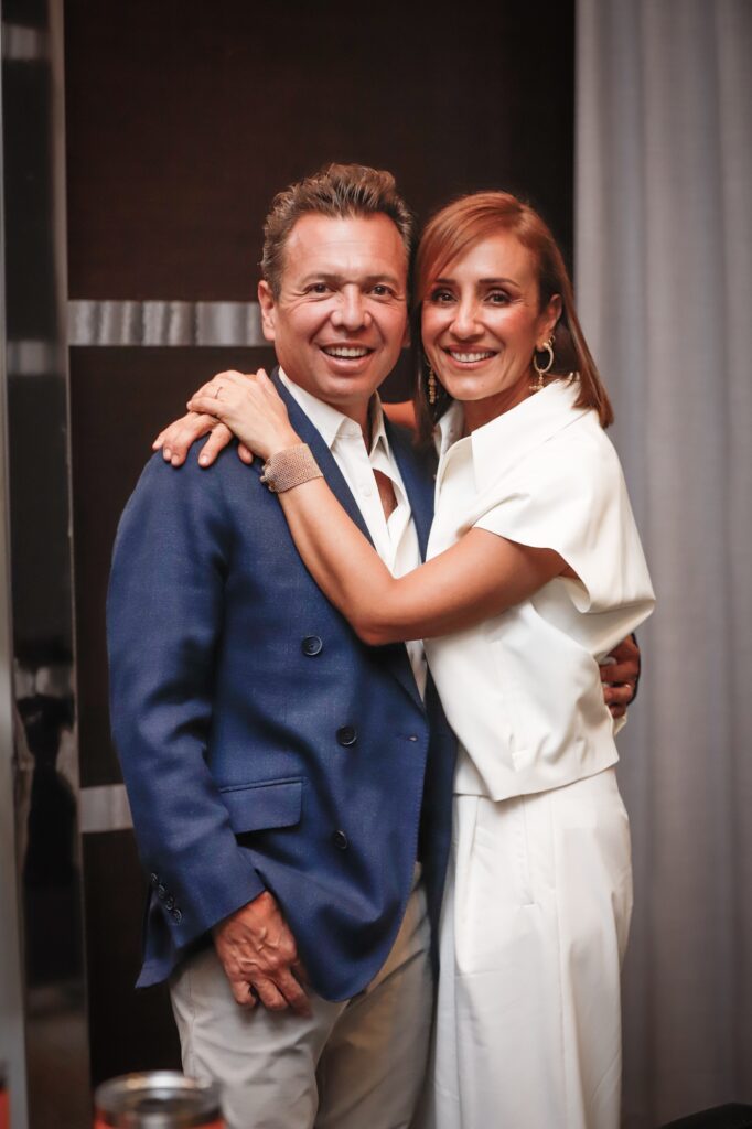 Pablo Lemus y su esposa Maye Villa