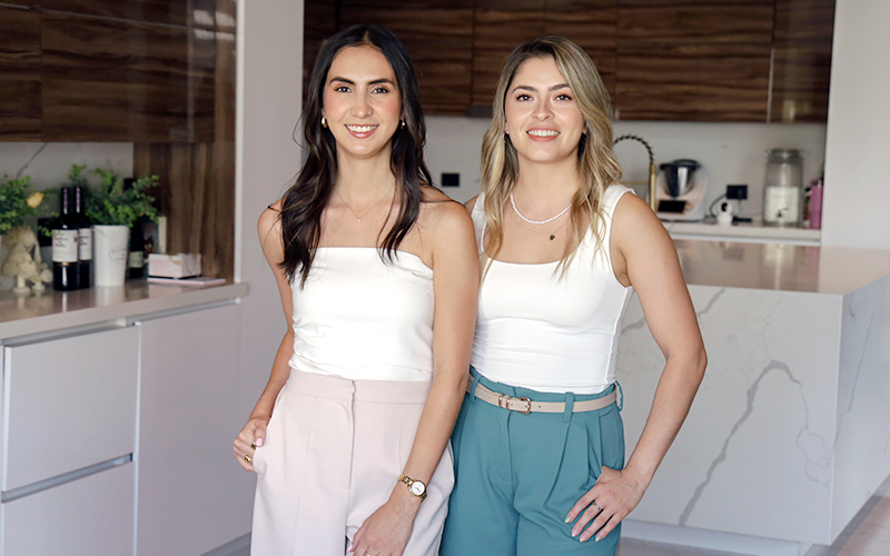 Paulina Rodríguez y Alejandra Ramos, socias y fundadoras de Meraki.