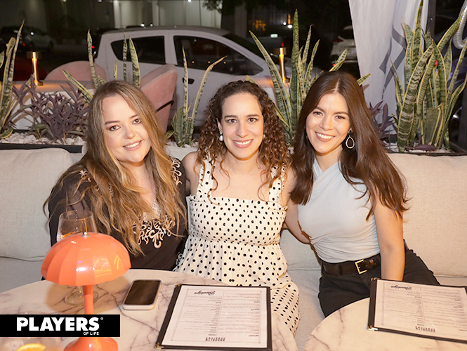 Sofía Valdés, Ana Cecy Álvarez y Sofía Huerta.