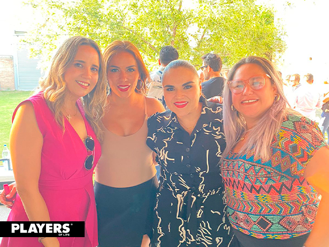 Alejandra Gallegos, Lety Ávila, Maribel Samaniego y Daniella González.