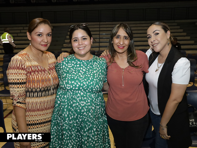 Dalia Pérez, Ana Cris Carrillo, Sonia García y Aurora Ornelas.