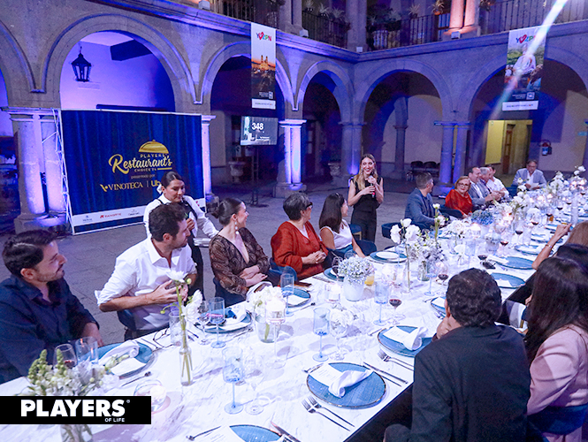 Cena TOP of the TOPS, dentro de PLAYERS' Restaurant's Choice 2024 en Guadalajara.