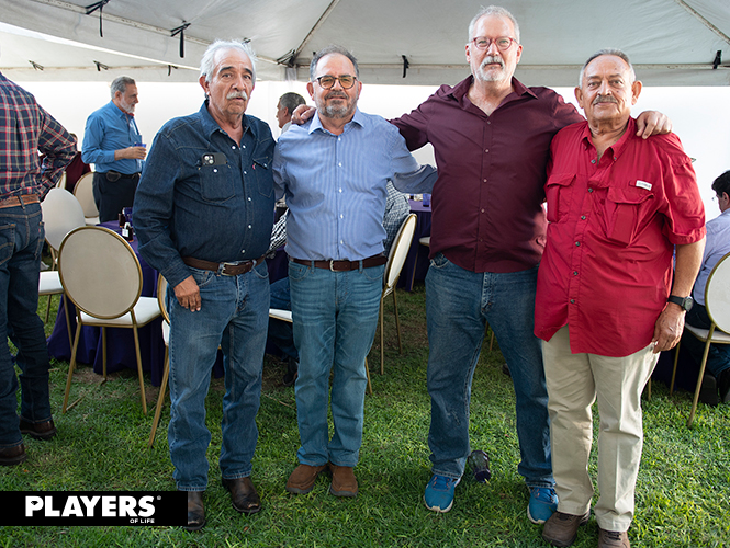 Nacho, Pancho, Joe y Javier.