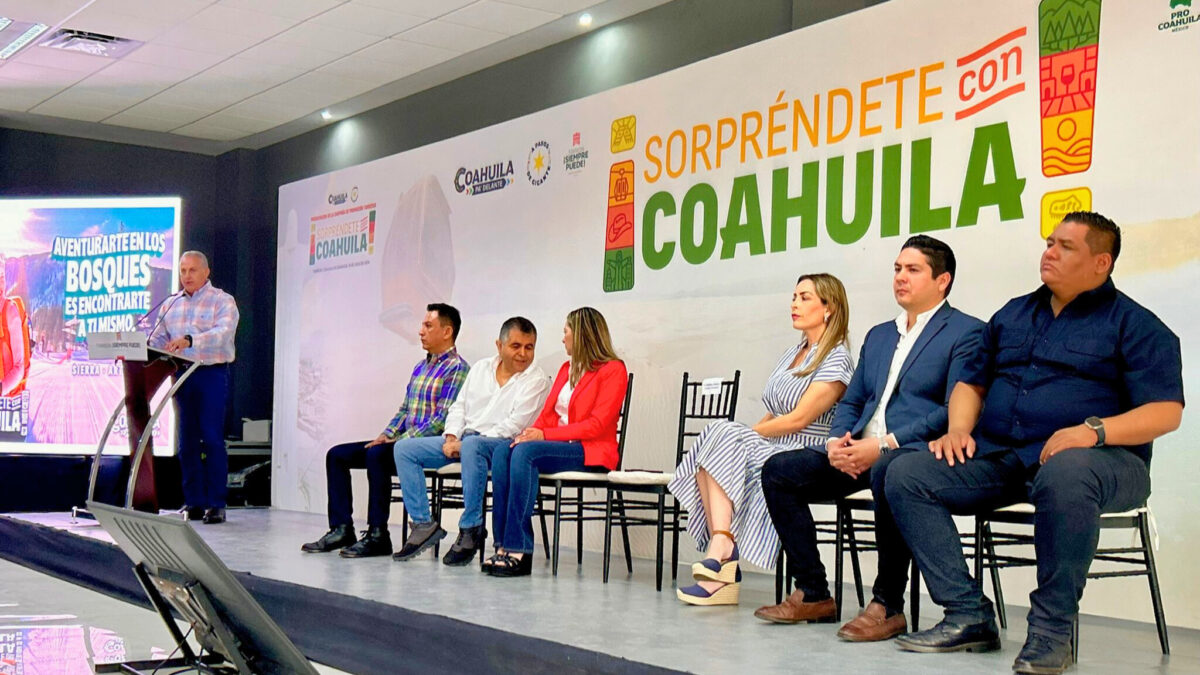 Presentación de Sorpréndete con Coahuila, en La Laguna.