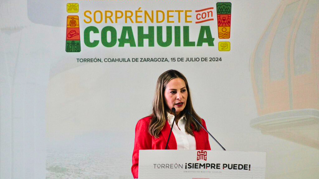 Presentación de Sorpréndete con Coahuila, en La Laguna.
